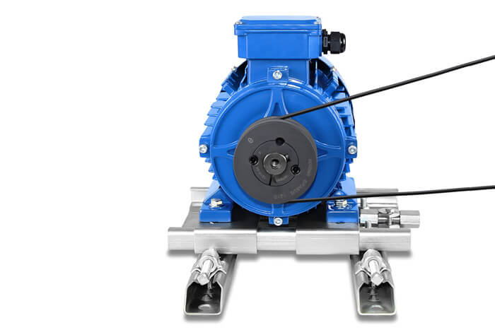 Released clamping rail