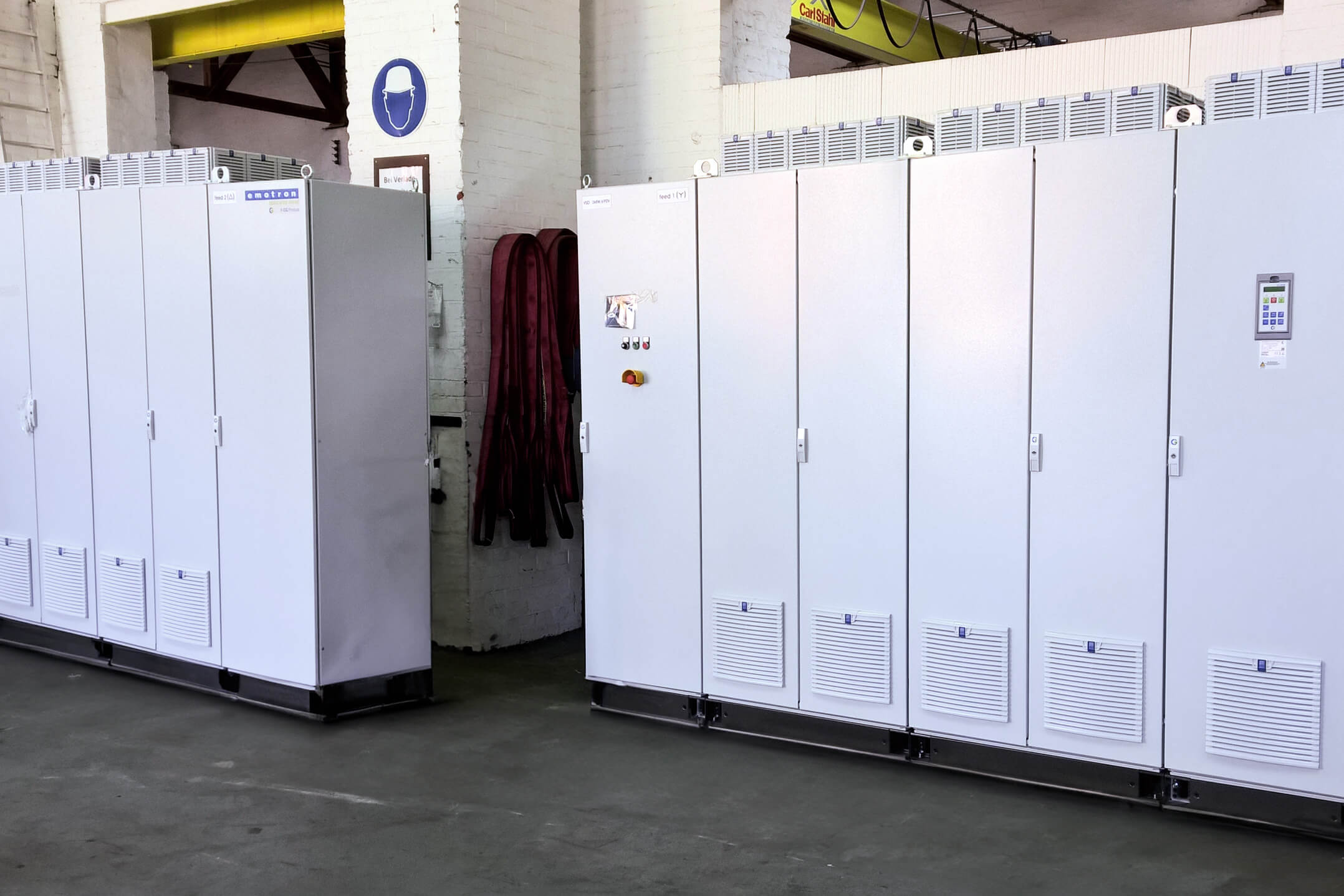 Large frequency inverters